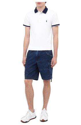 Мужское хлопковое поло POLO RALPH LAUREN белого цвета по цене 12100 руб., арт. 710803482 | Фото 2 Мужское хлопковое поло POLO RALPH LAUREN белого цвета, арт. 710803482 | Фото 2