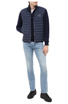 Мужской джемпер из шерсти и кашемира POLO RALPH LAUREN темно-синего цвета по цене 19200 руб., арт. 710681666 | Фото 2 Мужской джемпер из шерсти и кашемира POLO RALPH LAUREN темно-синего цвета, арт. 710681666 | Фото 2