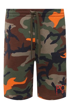 Мужские хлопковые шорты POLO RALPH LAUREN хаки цвета по цене 9950 руб., арт. 710800162 | Фото 1 Мужские хлопковые шорты POLO RALPH LAUREN хаки цвета, арт. 710800162 | Фото 1