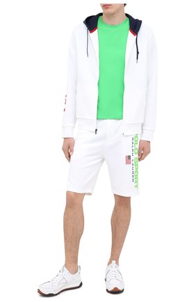 Мужские шорты POLO RALPH LAUREN белого цвета по цене 9220 руб., арт. 710800487 | Фото 2 Мужские шорты POLO RALPH LAUREN белого цвета, арт. 710800487 | Фото 2