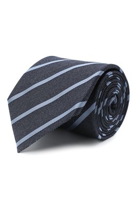 Мужской шелковый галстук ERMENEGILDO ZEGNA синего цвета по цене 14550 руб., арт. Z8D34/1UM | Фото 1 Мужской шелковый галстук ERMENEGILDO ZEGNA синего цвета, арт. Z8D34/1UM | Фото 1