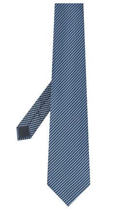 Мужской шелковый галстук ERMENEGILDO ZEGNA голубого цвета по цене 14550 руб., арт. Z8W09/1XW | Фото 2 Мужской шелковый галстук ERMENEGILDO ZEGNA голубого цвета, арт. Z8W09/1XW | Фото 2