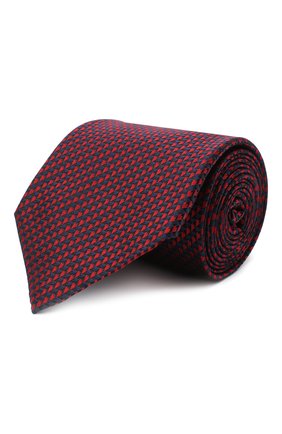 Мужской шелковый галстук ERMENEGILDO ZEGNA красного цвета по цене 15850 руб., арт. Z8W09/1UM | Фото 1 Мужской шелковый галстук ERMENEGILDO ZEGNA красного цвета, арт. Z8W09/1UM | Фото 1