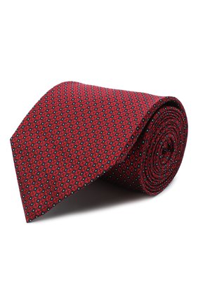 Мужской шелковый галстук ERMENEGILDO ZEGNA красного цвета по цене 14550 руб., арт. Z8W03/1XW | Фото 1 Мужской шелковый галстук ERMENEGILDO ZEGNA красного цвета, арт. Z8W03/1XW | Фото 1