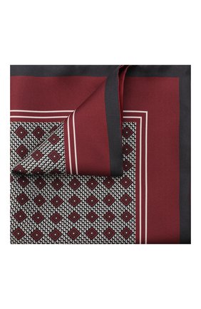 Мужской шелковый платок ERMENEGILDO ZEGNA бордового цвета по цене 11950 руб., арт. Z8J06/39C | Фото 1 Мужской шелковый платок ERMENEGILDO ZEGNA бордового цвета, арт. Z8J06/39C | Фото 1