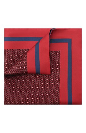 Мужской шелковый платок ERMENEGILDO ZEGNA красного цвета по цене 13100 руб., арт. Z8J05/39C | Фото 1 Мужской шелковый платок ERMENEGILDO ZEGNA красного цвета, арт. Z8J05/39C | Фото 1