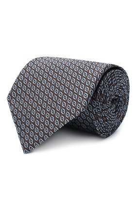 Мужской шелковый галстук ERMENEGILDO ZEGNA коричневого цвета по цене 14550 руб., арт. Z8D92/1XW | Фото 1 Мужской шелковый галстук ERMENEGILDO ZEGNA коричневого цвета, арт. Z8D92/1XW | Фото 1