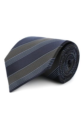 Мужской шелковый галстук ERMENEGILDO ZEGNA темно-синего цвета по цене 14550 руб., арт. Z8D70/1UM | Фото 1 Мужской шелковый галстук ERMENEGILDO ZEGNA темно-синего цвета, арт. Z8D70/1UM | Фото 1