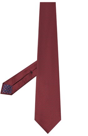 Мужской шелковый галстук ERMENEGILDO ZEGNA бордового цвета по цене 20950 руб., арт. Z8D10/18B | Фото 2 Мужской шелковый галстук ERMENEGILDO ZEGNA бордового цвета, арт. Z8D10/18B | Фото 2