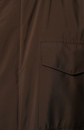 Мужская куртка с меховой подкладкой LORO PIANA коричневого цвета, арт. FAL3626 | Фото 5 (Кросс-КТ: Куртка; Рукава: Длинные; Длина (верхняя одежда): До середины бедра; Материал утеплителя: Натуральный мех; Материал внешний: Синтетический материал; Региональные ограничения белый список (Axapta Mercury): RU; Мужское Кросс-КТ: утепленные куртки, Верхняя одежда; Стили: Кэжуэл)