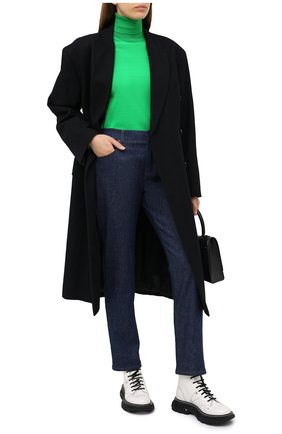 Женская водолазка TOM FORD зеленого цвета по цене 95850 руб., арт. MAK1031-YAX283 | Фото 2 Женская водолазка TOM FORD зеленого цвета, арт. MAK1031-YAX283 | Фото 2