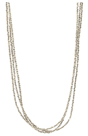 Женское колье BRUNELLO CUCINELLI золотого цвета по цене 104000 руб., арт. MC0W9LP58P/M | Фото 2 Женское колье BRUNELLO CUCINELLI золотого цвета, арт. MC0W9LP58P/M | Фото 2 (Материал: Металл)