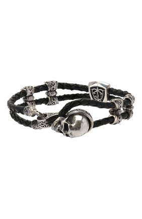 Женский браслет петля веселого роджера GL JEWELRY серебряного цвета по цене 18040 руб., арт. M4401015-S97-01 | Фото 1 Женский браслет петля веселого роджера GL JEWELRY серебряного цвета, арт. M4401015-S97-01 | Фото 1