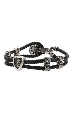 Женский браслет петля веселого роджера GL JEWELRY серебряного цвета по цене 18040 руб., арт. M4401015-S97-01 | Фото 2 Женский браслет петля веселого роджера GL JEWELRY серебряного цвета, арт. M4401015-S97-01 | Фото 2