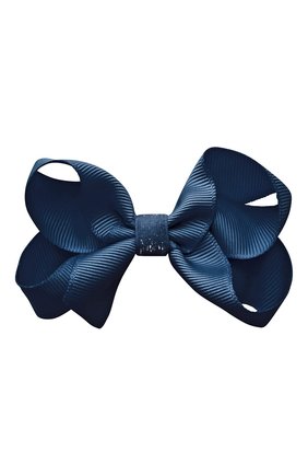 Детская заколка-зажим boutique bow MILLEDEUX темно-синего цвета по цене 770 руб., арт. 370-COG-02 | Фото 1 Детская заколка-зажим boutique bow MILLEDEUX темно-синего цвета, арт. 370-COG-02 | Фото 1
