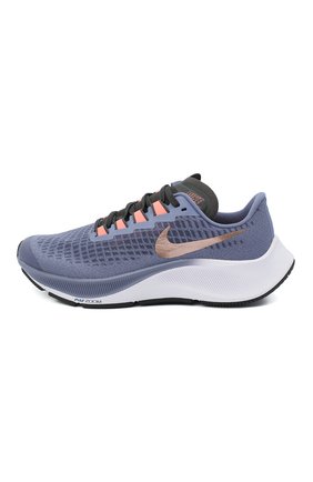 Детские кроссовки nike air zoom pegasus 37 NIKE голубого цвета по цене 5650 руб., арт. CJ2099-418 | Фото 2 Детские кроссовки nike air zoom pegasus 37 NIKE голубого цвета, арт. CJ2099-418 | Фото 2