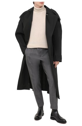 Мужские кожаные челси DOLCE & GABBANA черного цвета по цене 99500 руб., арт. A60321/AX038 | Фото 2 Мужские кожаные челси DOLCE & GABBANA черного цвета, арт. A60321/AX038 | Фото 2