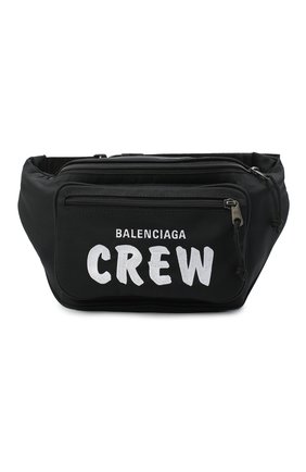 Мужская текстильная поясная сумка explorer BALENCIAGA черного цвета по цене 52800 руб., арт. 482389/H75ZX | Фото 1 Мужская текстильная поясная сумка explorer BALENCIAGA черного цвета, арт. 482389/H75ZX | Фото 1