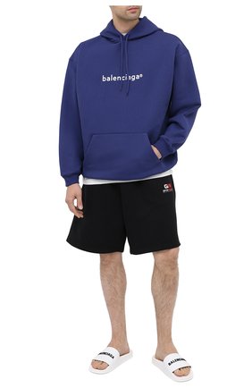 Мужские шлепанцы BALENCIAGA белого цвета по цене 21500 руб., арт. 565826/W1S83 | Фото 2 Мужские шлепанцы BALENCIAGA белого цвета, арт. 565826/W1S83 | Фото 2