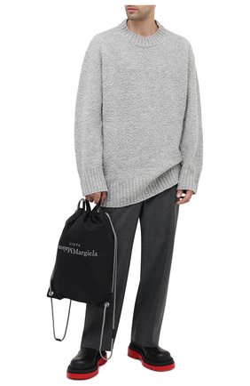 Мужской текстильный рюкзак MAISON MARGIELA черного цвета по цене 51850 руб., арт. S55WA0122/P0924 | Фото 2 Мужской текстильный рюкзак MAISON MARGIELA черного цвета, арт. S55WA0122/P0924 | Фото 2