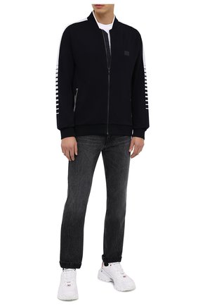Мужской шерстяной кардиган Z ZEGNA темно-синего цвета по цене 73250 руб., арт. VV475/ZZT863 | Фото 2 Мужской шерстяной кардиган Z ZEGNA темно-синего цвета, арт. VV475/ZZT863 | Фото 2 (Длина (для топов): Стандартные; Рукава: Длинные; Материал внешний: Шерсть; Стили: Кэжуэл)