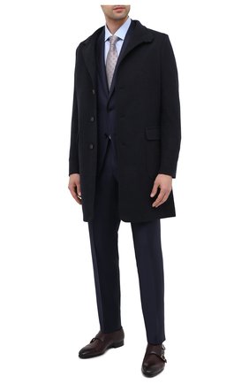 Мужские кожаные монки SANTONI бордового цвета по цене 43950 руб., арт. MGSI14549SM0ICLBQ49 | Фото 2 Мужские кожаные монки SANTONI бордового цвета, арт. MGSI14549SM0ICLBQ49 | Фото 2