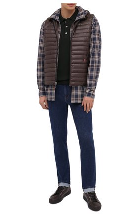 Мужское шерстяное поло CORNELIANI хаки цвета по цене 26100 руб., арт. 86M507-0825100/00 | Фото 2 Мужское шерстяное поло CORNELIANI хаки цвета, арт. 86M507-0825100/00 | Фото 2