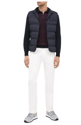 Мужское шерстяное поло CORNELIANI бордового цвета по цене 32550 руб., арт. 86M50D-0825137/00 | Фото 2 Мужское шерстяное поло CORNELIANI бордового цвета, арт. 86M50D-0825137/00 | Фото 2