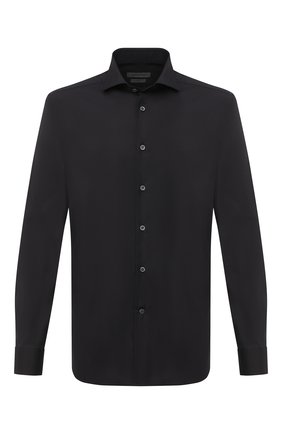 Мужская хлопковая сорочка CORNELIANI черного цвета по цене 18900 руб., арт. 86P002-0811474/00 | Фото 1 Мужская хлопковая сорочка CORNELIANI черного цвета, арт. 86P002-0811474/00 | Фото 1