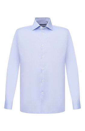 Мужская хлопковая сорочка CORNELIANI синего цвета по цене 19950 руб., арт. 86P010-0811264/00 | Фото 1 Мужская хлопковая сорочка CORNELIANI синего цвета, арт. 86P010-0811264/00 | Фото 1