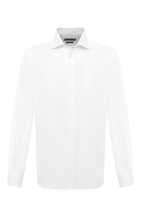 Мужская хлопковая сорочка CORNELIANI белого цвета по цене 23500 руб., арт. 86P100-0811262/00 | Фото 1 Мужская хлопковая сорочка CORNELIANI белого цвета, арт. 86P100-0811262/00 | Фото 1