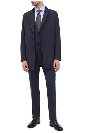 Мужская хлопковая сорочка CORNELIANI голубого цвета по цене 22550 руб., арт. 86P100-0811408/00 | Фото 2 Мужская хлопковая сорочка CORNELIANI голубого цвета, арт. 86P100-0811408/00 | Фото 2 (Длина (для топов): Стандартные; Рукава: Длинные; Материал внешний: Хлопок; Мужское Кросс-КТ: Сорочка-одежда; Принт: Однотонные; Случай: Формальный; Стили: Классический; Манжеты: На пуговицах; Воротник: Кент)
