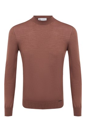 Мужской шерстяной джемпер IL BORGO CASHMERE светло-коричневого цвета по цене 39100 руб., арт. 54-1206G0 | Фото 1 Мужской шерстяной джемпер IL BORGO CASHMERE светло-коричневого цвета, арт. 54-1206G0 | Фото 1