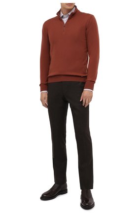 Мужской кашемировый джемпер IL BORGO CASHMERE светло-коричневого цвета по цене 75050 руб., арт. 54-1262G0 | Фото 2 Мужской кашемировый джемпер IL BORGO CASHMERE светло-коричневого цвета, арт. 54-1262G0 | Фото 2