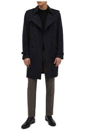 Мужской шерстяной джемпер IL BORGO CASHMERE черного цвета по цене 62050 руб., арт. 56-561-01G0 | Фото 2 Мужской шерстяной джемпер IL BORGO CASHMERE черного цвета, арт. 56-561-01G0 | Фото 2