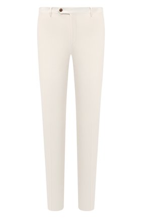 Мужской хлопковые брюки CORNELIANI белого цвета по цене 24900 руб., арт. 864B01-0818503/02 | Фото 1 Мужской хлопковые брюки CORNELIANI белого цвета, арт. 864B01-0818503/02 | Фото 1