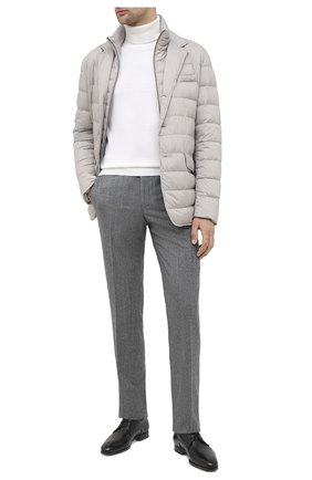 Мужские шерстяные брюки CORNELIANI темно-серого цвета по цене 29950 руб., арт. 865B01-0817226/02 | Фото 2 Мужские шерстяные брюки CORNELIANI темно-серого цвета, арт. 865B01-0817226/02 | Фото 2