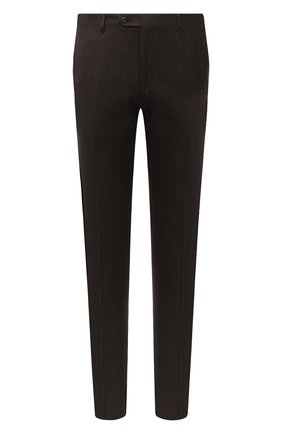 Мужские шерстяные брюки CORNELIANI коричневого цвета по цене 29950 руб., арт. 865B01-0818111/02 | Фото 1 Мужские шерстяные брюки CORNELIANI коричневого цвета, арт. 865B01-0818111/02 | Фото 1