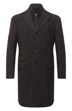 Мужской кашемировое пальто CORNELIANI коричневого цвета по цене 249000 руб., арт. 861581-0812600/00 | Фото 1 Мужской кашемировое пальто CORNELIANI коричневого цвета, арт. 861581-0812600/00 | Фото 1