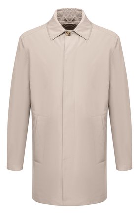 Мужской утепленный плащ CORNELIANI бежевого цвета по цене 69950 руб., арт. 8635L2-0820149/00 | Фото 1 Мужской утепленный плащ CORNELIANI бежевого цвета, арт. 8635L2-0820149/00 | Фото 1