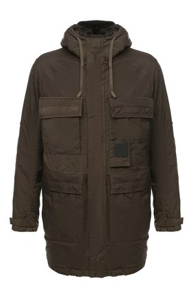Мужская утепленная парка C.P. COMPANY хаки цвета по цене 94850 руб., арт. 09CM0W094A-005782G | Фото 1 Мужская утепленная парка C.P. COMPANY хаки цвета, арт. 09CM0W094A-005782G | Фото 1
