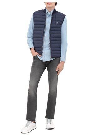 Мужская хлопковая рубашка POLO RALPH LAUREN голубого цвета по цене 12950 руб., арт. 710795458 | Фото 2 Мужская хлопковая рубашка POLO RALPH LAUREN голубого цвета, арт. 710795458 | Фото 2