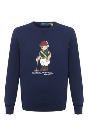 Мужской свитшот POLO RALPH LAUREN темно-синего цвета по цене 15750 руб., арт. 710800496 | Фото 1 Мужской свитшот POLO RALPH LAUREN темно-синего цвета, арт. 710800496 | Фото 1