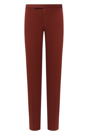 Мужские брюки ERMENEGILDO ZEGNA красного цвета по цене 36200 руб., арт. UVI15/TN21 | Фото 1 Мужские брюки ERMENEGILDO ZEGNA красного цвета, арт. UVI15/TN21 | Фото 1 (Материал внешний: Хлопок, Лиоцелл; Длина (брюки, джинсы): Стандартные; Случай: Повседневный; Стили: Кэжуэл)