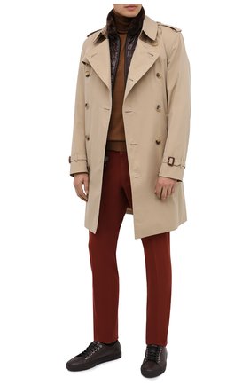 Мужские брюки ERMENEGILDO ZEGNA красного цвета по цене 36200 руб., арт. UVI15/TN21 | Фото 2 Мужские брюки ERMENEGILDO ZEGNA красного цвета, арт. UVI15/TN21 | Фото 2 (Материал внешний: Хлопок, Лиоцелл; Длина (брюки, джинсы): Стандартные; Случай: Повседневный; Стили: Кэжуэл)