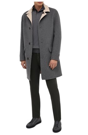 Мужские брюки ERMENEGILDO ZEGNA хаки цвета по цене 46950 руб., арт. UVI15/TN21 | Фото 2 Мужские брюки ERMENEGILDO ZEGNA хаки цвета, арт. UVI15/TN21 | Фото 2 (Длина (брюки, джинсы): Стандартные; Материал внешний: Хлопок, Лиоцелл, Растительное волокно; Случай: Повседневный; Стили: Кэжуэл)