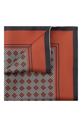 Мужской шелковый платок ERMENEGILDO ZEGNA оранжевого цвета по цене 13100 руб., арт. Z8J06/39C | Фото 1 Мужской шелковый платок ERMENEGILDO ZEGNA оранжевого цвета, арт. Z8J06/39C | Фото 1