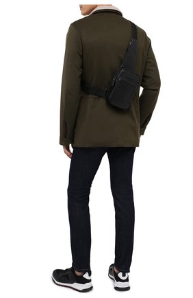 Мужской кожаный рюкзак ERMENEGILDO ZEGNA черного цвета по цене 86750 руб., арт. C1609P-LHPTA | Фото 2 Мужской кожаный рюкзак ERMENEGILDO ZEGNA черного цвета, арт. C1609P-LHPTA | Фото 2