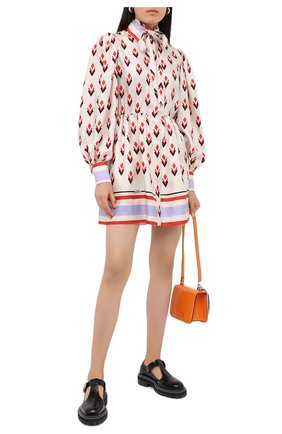 Женское шелковое платье VALENTINO белого цвета по цене 286000 руб., арт. UB3VAT955LB | Фото 2 Женское шелковое платье VALENTINO белого цвета, арт. UB3VAT955LB | Фото 2