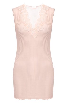 Женская хлопковая майка ZIMMERLI розового цвета по цене 12600 руб., арт. 260-3057 | Фото 1 Женская хлопковая майка ZIMMERLI розового цвета, арт. 260-3057 | Фото 1